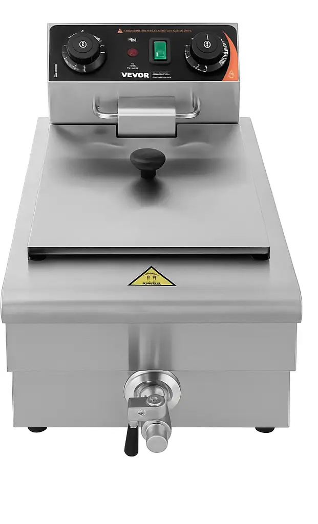 Friteuse 1 bac de 8L tout inox