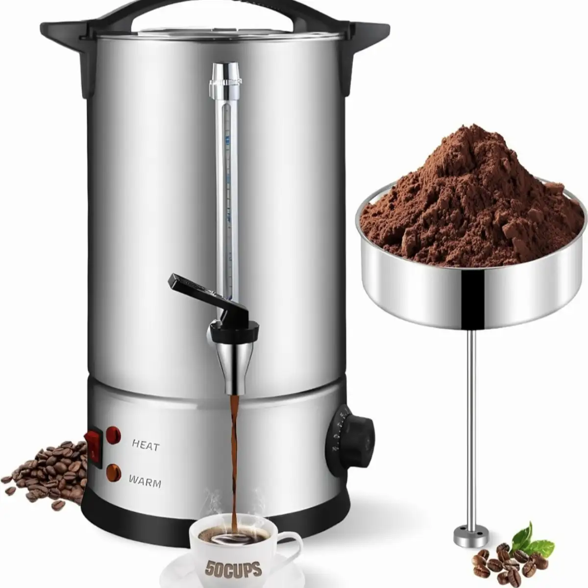 Percolateur à café professionnel – 100 tasses